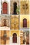 Arabic oriental styled doors