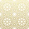 Arabic pattern gold style. Traditional east geometric decorative background.