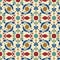 Arabic seamless pattern