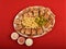 Arabic Shawarma sandwich, Mixed shawarma plate, Syrian Chicken Shawarma & beef shawarma