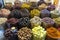 Arabic spices for sale in a market in Dubai