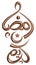 Arabic text : Generous Ramadan kareem , 3D illustration