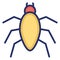 Arachnid Isolated Vector icon which can easily modify or edit