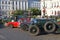 ARAD, ROMANIA, 24 JUNE, 2022: Old cars of Ypres - Istanbul Rallye in Arad city.