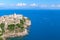 Aragonese-Angevine Castle stands on rocky cliff