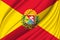 Aragua waving flag illustration.