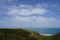 Arai te Uru Recreation Reserve panorama view over ocean and nature