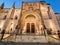 Aranda de Duero church facade view, Spanish landmark