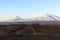 Ararat valley at sunrise