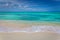 Arashi secluded beach on Aruba island, Caribbean sea