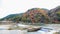 Arashiyama Mountain and the Oi River, Kyoto