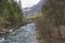 Arazas river in Ordesa y Monte Perdido national park