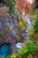 Arazas river waterfall in Ordesa valley Pyrenees Huesca Spain