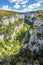 Arbayun canyon in Pyrenees of Spanish Navarra