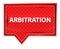 Arbitration misty rose pink banner button