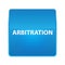 Arbitration shiny blue square button