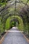 An arbor at the Snug Harbor Cultural Center