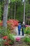 Arboretum Atmosphere for Walking Couple