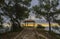 Arbour on the territory of the Chapel of the Trinidad, Sitges, S