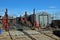 Arbroath boat building yard, Arbroath Harbour,  Angus, Scotland, UK