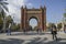 Arc de Triomf is in Barcelona, Spain.