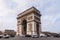 Arc de Triomphe, Arch of Triumph, Famous Tourism Landmark in Paris France