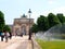 The Arc de Triomphe Carrousel in the Tuileries Gardens