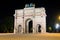 Arc de Triomphe du Carrousel at night