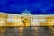 Arc de Triomphe of the General Headquarters Building on Palace Square. Saint Petersburg .Russia