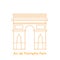 Arc de Triomphe Monument in paris france Triumphal- Arch of the Star