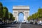 Arc de Triomphe, Paris, France.