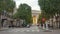 The arc de triomphe, Paris, France