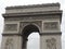 The Arc de Triomphe on the Place de l'Ã‰toile - Front view - Paris - France