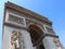 Arc de Triomphe with the statues of the Triumph of 1810 with Nap