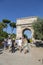 Arc de Triomphe Titus is a single-span arch located on the ancient Sacred Road in the Roman Forum