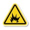 Arc Flash Hazard Symbol Sign, Vector Illustration, Isolate On White Background Label