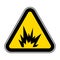 Arc Flash Hazard Symbol Sign, Vector Illustration, Isolate On White Background Label .EPS10