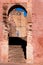 Arc stairs passage in Roussillon village in France