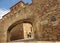 Arc of the Star in Main Square, the medieval ramparts of Caceres, Extremadura, Spain