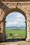 Arc at Volubilis, ancient roman city in Morocco