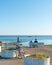 Arcachon Bay, France. The entrance of Taussat port, near Andernos