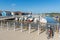 Arcachon Bay, France. The fishing and oyster port of Audenge, near Andernos