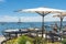 Arcachon Bay, France, restaurant on the beach, Cap Ferret