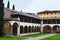 Arcade of cloister of Basilica di Santa Croce