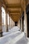 Arcade of Palais-Royal Palace in Paris