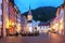 Arcas Square in Chur, Grisons, Switzerland