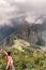 Arceological site in Machu Picchu the ancient Inca city near Cusco, Peru