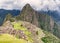 Arceological site in Machu Picchu the ancient Inca city near Cusco, Peru