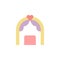 Arch, altar, wedding icon. Simple color vector elements of marriage icons for ui and ux, website or mobile application