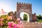 Arch of Augustus. Rimini, Italy. Famous oldest Roman Triumphal Arch